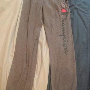 Grey champion sweatpants